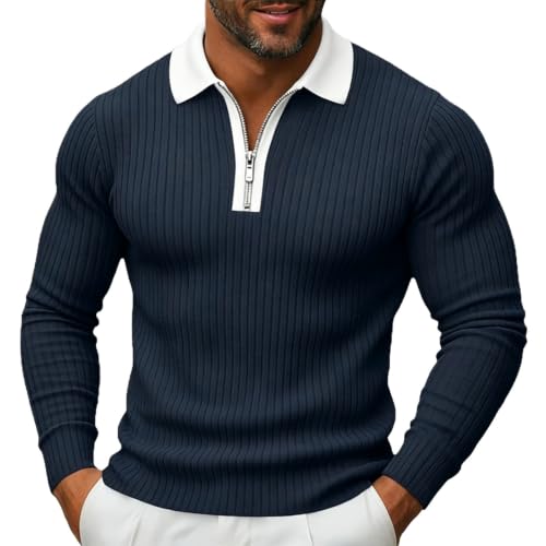 Polo homme manche longue doux pour remplacer les hauts rigides