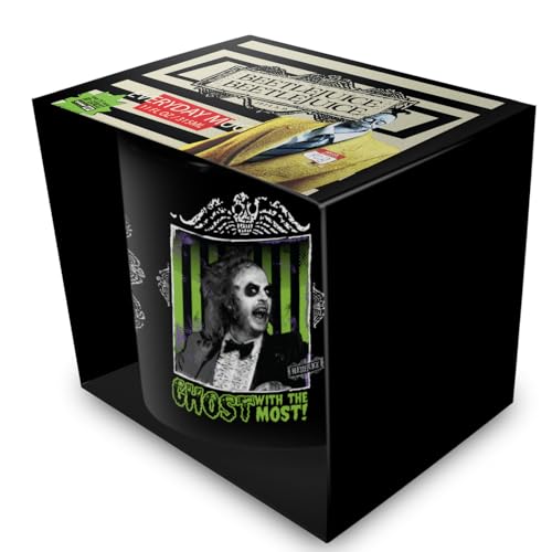 Image of Pyramid International Beetlejuice (Ghost with The Most) Black Mug - 10Oz / 315Ml Ceramic Mug - One Size