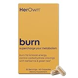 her own Boost, Helps Boost Energy, Supports Metabolism, Proprietary Thermogenic Blend, Green Tea Leaf Extract, Gluten and Soy Free, Vegan, 60 Capsules, 30 Servings, Small, Multi