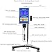 Portable Rotational Viscometer, Digital Rotary Viscometer with LCD Large Screen and 4 Rotors, Digital Lab Viscometers Tester Meter for Paint Viscosity Testing,NDJ-8S