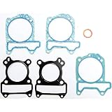 Unbekannt Motorrad Zylinderdichtsatz + Aller Zylinder + Auspuffdichtungen Import 58060