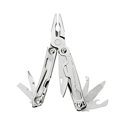 LEATHERMAN Rev Multi-tool, 13-in-1, Stainless Steel Handle, No Engraving