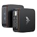 NiPoGi Essenx E1 Mini PC ΑΜD 3150U(Max 3.3GHz, 2C/4T, Meglio di J4125/N5105/N5095/N6000/5205U),8GB DDR4 256GB SSD Mini Desktop Computer, 4K@60Hz Daul Display(DP1.4+HDMI2.0) WiFi 5/BT 4.2 LAN/W11 Pro