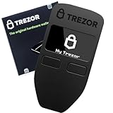 Trezor Model One Bitcoin Ethereum Security Hardware Wallet,Trezor Wallet Store & Manage 1000s of Cryptocurrency,NFTs and Tokens Cryptocurrency Hardware Wallet,Haptic Feedback Quick & Simple Setup