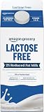 Amazon Grocery, Lactose Free 2% Reduced Fat Milk, Half Gallon, 64 Fl Oz