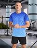 APTRO Men’s T-Shirts Gym T Shirts for Men Moisture Wicking Athletic Breathable Running Tops Quick Dry Short Sleeve T-Shirt Deep Ocean S #1