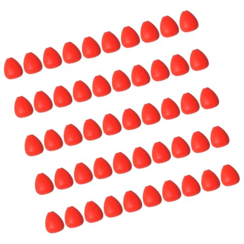 10pcs/50pcs Foam Floats Oval Fly Fishing Indicators Pompano Rig Floats