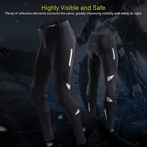 Calzas ciclistas para hombre con gel reflectante miniatura 4