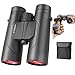 Produktbild Fernglas 12 x 42 für Erwachsene, leistungsstarkes HD Fernglas mit BAK4 FMC Prismaobjektiv für Vogelbeobachtung, Jagd, Reisen und Wandern, mit Handyhalterung