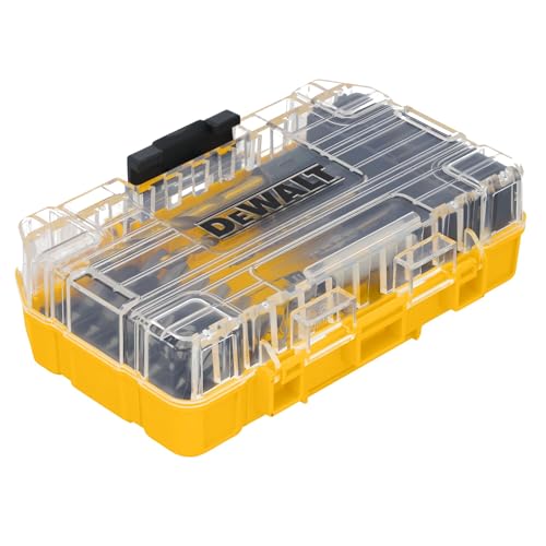 DEWALT Tough Grip 27 Pc Screwdriver Bit Set and Impact Drill Driver Bit Set, Extra Durable Heavy Duty Torsion Zone Technology (DWAF2504TG)