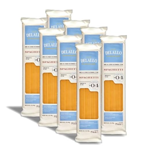 DeLallo Imported Spaghetti Pasta, 8 Pack