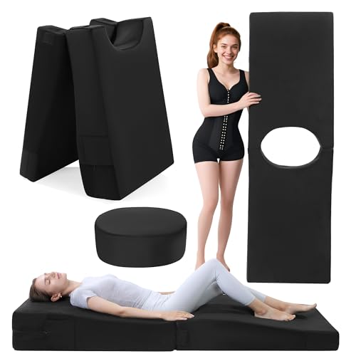 HOMBYS BBL Recovery Mattress with Hole, Foldable, 75x23.6x10