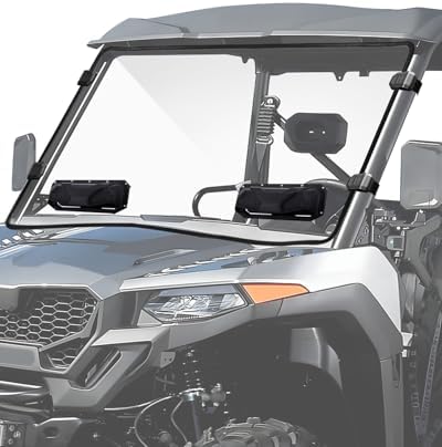 StarknightMT UForce 600 Front Windshield Vented Scratch Resistant...