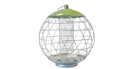 Johnston & Jeff Miami Squirrel Proof Peanut Feeder 25Cm Metal Wild Bird Feeder