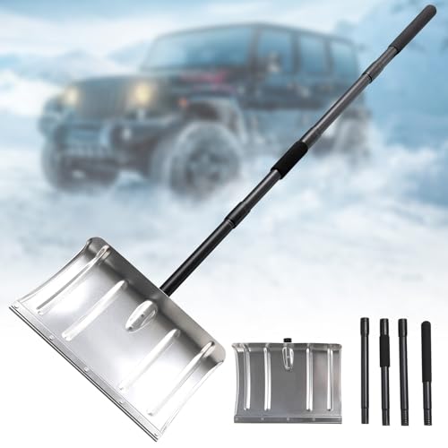 Snow Shovel, Aluminum Snow Pusher - 70