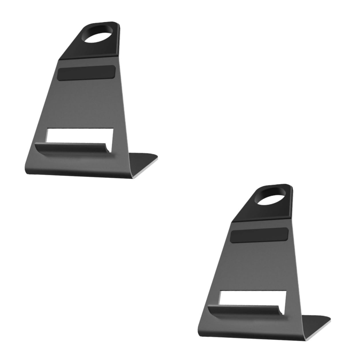 2pcs Cell Phone Stand Charge Station Phone Bracket Metal Charging Support Watch Charging Stand