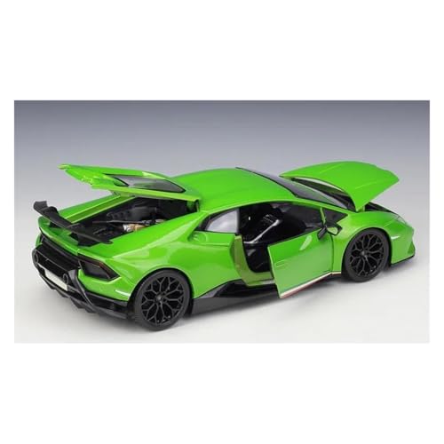 LIUSANG Model samochodu w skali 1/18 do modelu samochodu Huracan Performante, stop odlewu, model samochodu, proporcjonalny model samochodu, odpowiedni do wyświetlania
