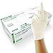 Produktbild UNIGLOVES Unicare Latex-Einweghandschuhe - vielseitig einsetzbar, puderfrei, Untersuchungshandschuhe - Box mit 100 Handschuhen, naturfarben, Mittel (GS0013)