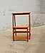 LZXH Taburete con Escalera Taburete de Escalera | 29 * 48 * 55CM(HxWxD), Taburete de Dos etapas, Taburete para niños, Antideslizante(Color:Marrón) Taburetes de Escalera Multiusos