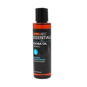 Hobe Labs 100% Pure Jojoba Oil - 4 oz - Moisturizing Body Oil