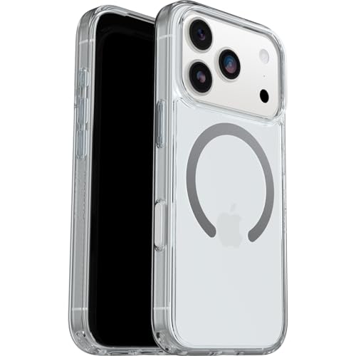 OtterBox Symmetry Series Clear MagSafe Transparent Hülle für iPhone 17 Pro, stoßfest, sturzsicher, schützende Hülle, 3X getestet nach Militärstandard, Transparent