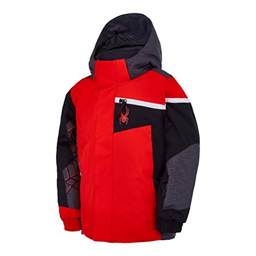 Spyder Active Sports Boys Mini Challenger Ski Jacket, Volcano, 4 #TOP1