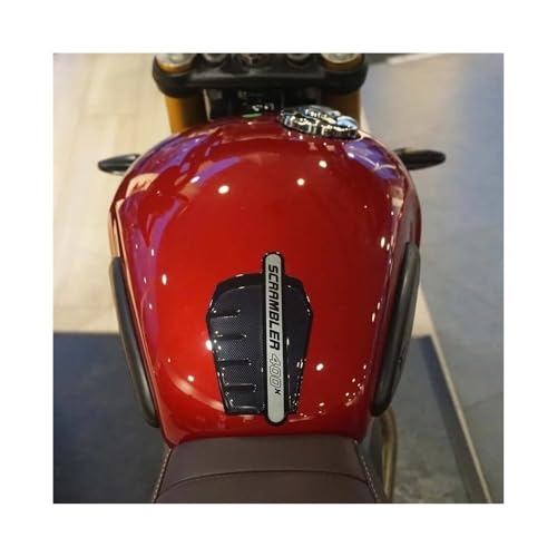 Autocollant réservoir moto en résine époxy de protection pour Scrambler 400 X - 2