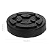 VOSAREA 4pcs Car Lifting Pads Auto Jacking Lift Pads Two- Post Pads Round Heavy Duty Car Jack Rubber Pads Useful Lifting Support (Block) Car Accessories for Auto Car Lift Truck Hoist