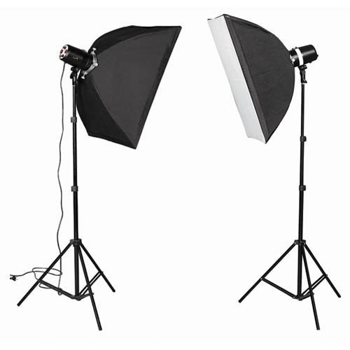 CowboyStudio 360 Watt Photo Studio Monolight Flash Lighting Kit 2