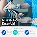 OWELL Prep Pads - 100 Individually Wrapped Sterile Alcohol Wipes, Medium 2-Ply Antiseptic Wipes for Disinfecting Skin, First Aid Kit Alcohol Swabs (100 Count)