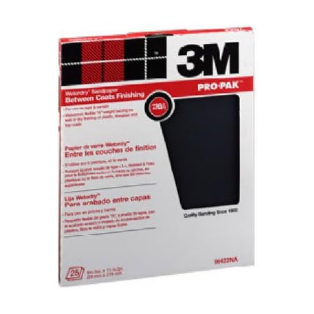 Wetordry™ Sandpaper, 32040, 320 Grit, 9 inch x 11 inch, 5 per