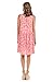 Mud Pie Women's Esley Flounce Dress Pink -L
