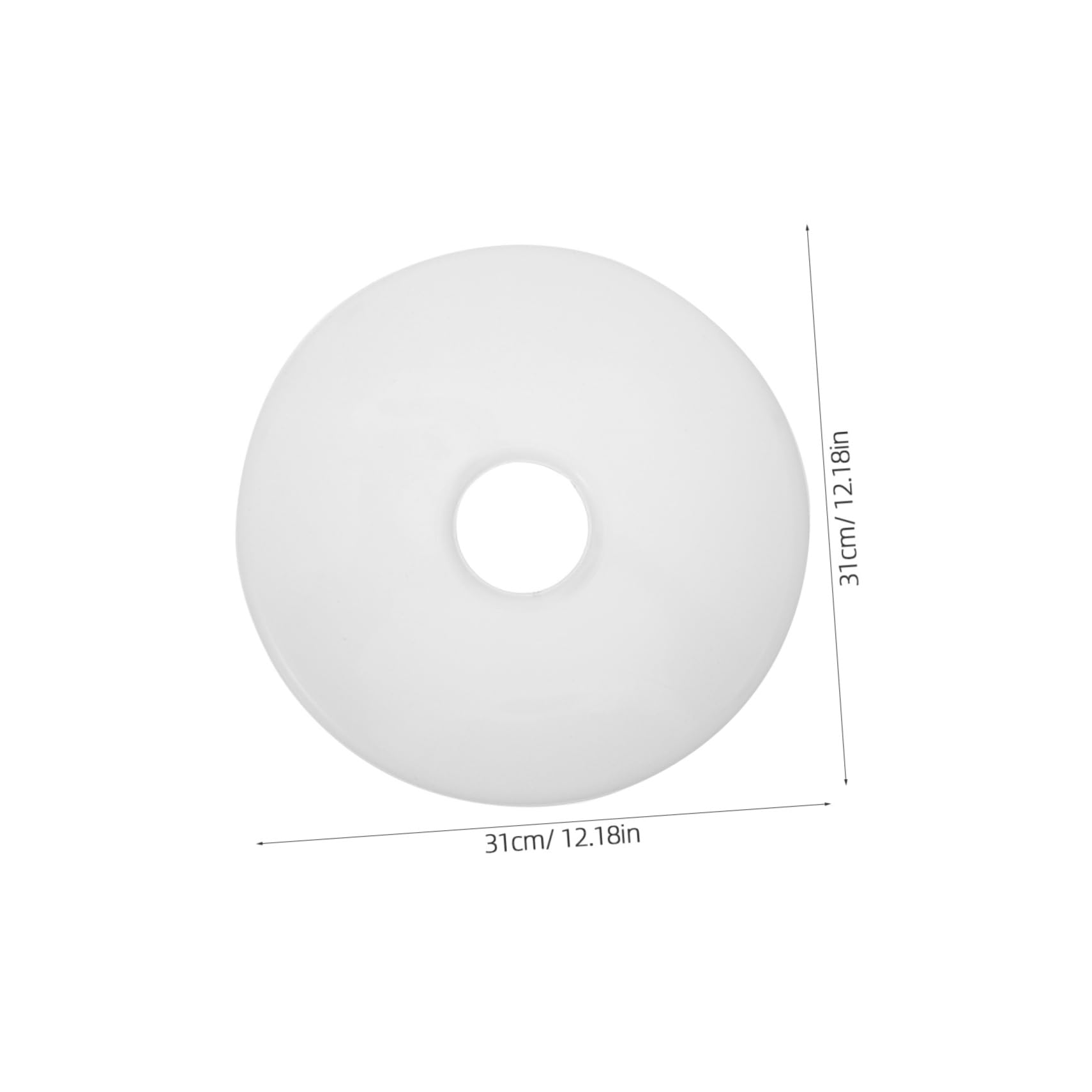 PRETYZOOM Round Non Stick Dehydrator Sheets Reusable Plastic Mats for Food Drying and Easy to Clean for Quantities Compatible with Dehydrators