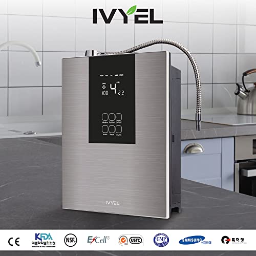 [New Model] Korea-Made Ivyel Dl Alkaline Water Machine,Water Ionizer, Produces Ph 8.5-10.0 Alkaline Water/Acidic Water/Hydrogen Water/Water Purifier Filter/Ionized Water/Antioxidant Water #TOP1