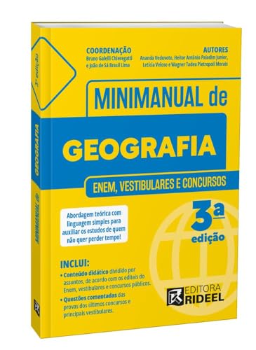 Minimanual de geografia - enem, vestibulares e concursos