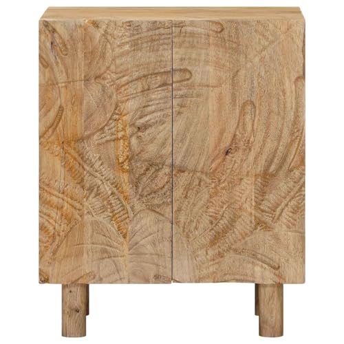 Aparador de madera maciza de mango con acabados artesanales para un comedor sofisticado 7