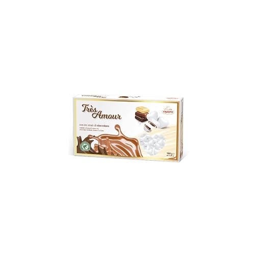 Confetti Crispo Tres Amour Cuori Colore Bianco 1Kg