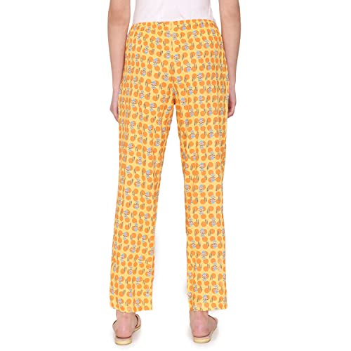 Image of Zivame Jewel Garden Woven Pyjama - Yarrow