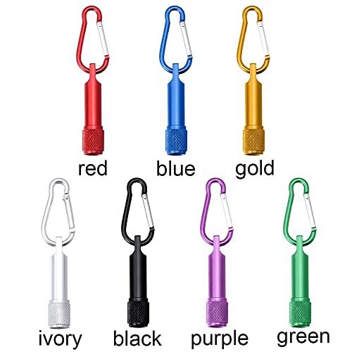 Okdeals AM8AM0DQ9HUS Led Light Outdoor Torch Lamp Carabiner Portable Keyring Waterproof Torchs thumb #2