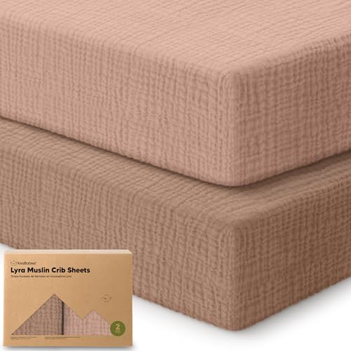 KeaBabies Lyra Muslin Crib Sheets