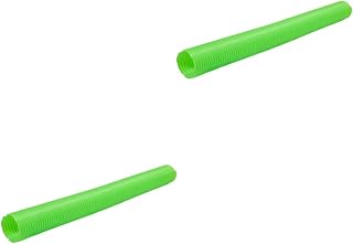 BESPORTBLE 2piezas Túnel Telescópico para Hámster Juguete Interactivo para Mascotas Pequeñas De Espacio De Seguro y Divertido Color Verde
