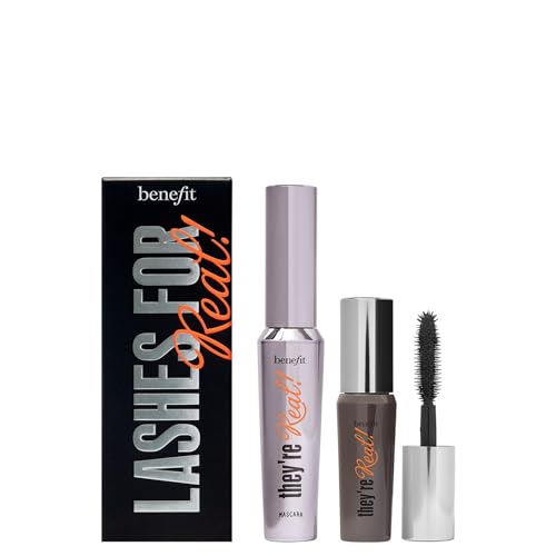 Benefit Lashes for Real - Full-size and Mini They're Real! mascara duo