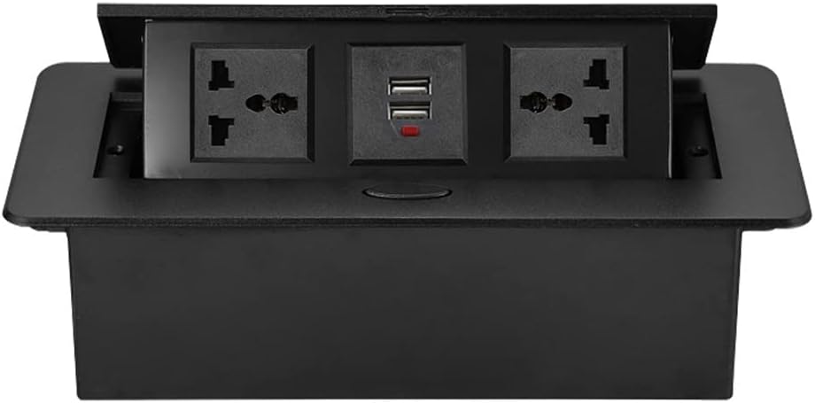 Desktop Hidden Socket Multi-Plug Countertop with -Up Socket Universal Power Outlet(C,22.3 * 10.8 * 7cm)