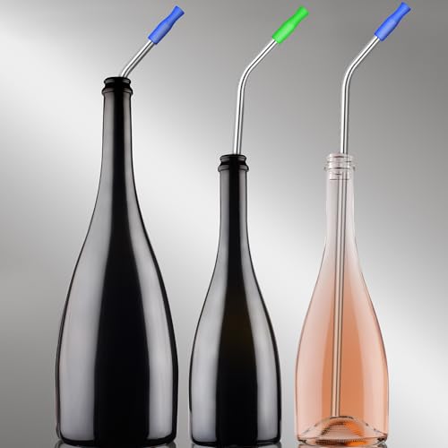 Pitillos de acero inoxidable reutilizables 14 pulgadas 10 pzas miniatura 7