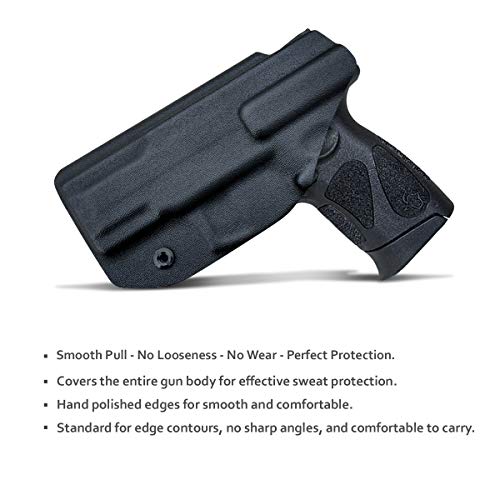 Taurus G2C Coldre, Kydex IWB Holster Custom Fit: Taurus G2C 9mm & Millennium PT111 G2 / PT140 Pistol