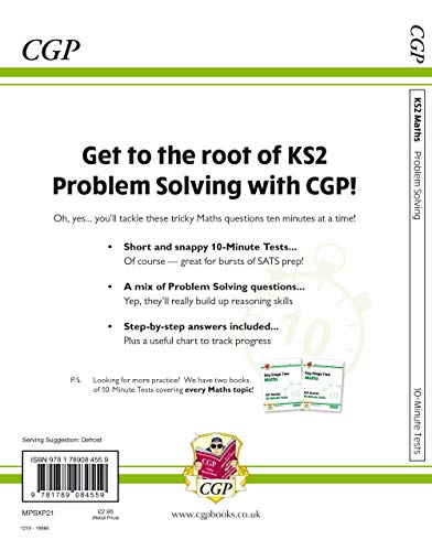 KS2 Maths SAT Buster 10-Minute Tests - Problem Solving (for the 2024 tests) (CGP SATS Quick Tests)