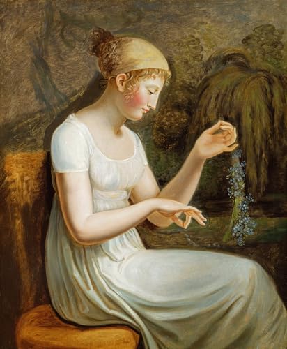 Art Tableau Fillefleurs Tischbein superbe affiche pour décorer un salon lumineux