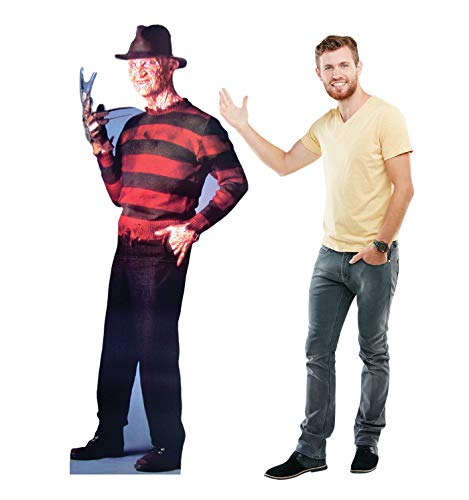 Cardboard People Advanced Graphics Freddy Krueger (A Nightmare On Elm Street) Lebensgroßes Standup-Poster