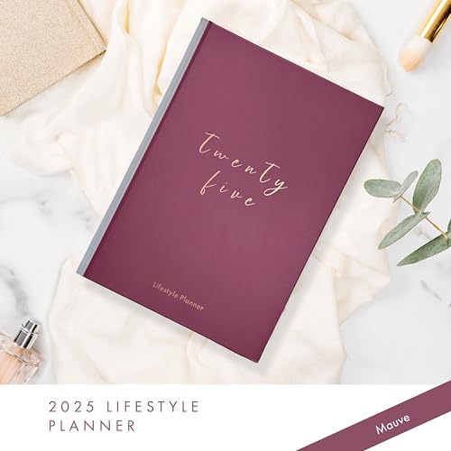 Perfect Planner Company - 2025 Lifestyle Planner - A5 Hardcover Organiser - Personal Development - Goal Setting - Habits and Routines - 100gsm FSC Paper, Mauve - Cosy Home Interiors Perfect Planner Company - 2025 Lifestyle Planner - A5 Hardcover Organiser - Personal Development - Goal Setting - Habits and Routines - 100gsm FSC Paper, Mauve - Image 7