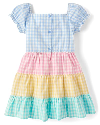 Image of Gymboree Girls' and Toddler Short Sleeve Tiered Dresses